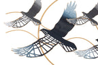 Pannello in ferro Bird, 91x7x50 cm – dettaglio 1