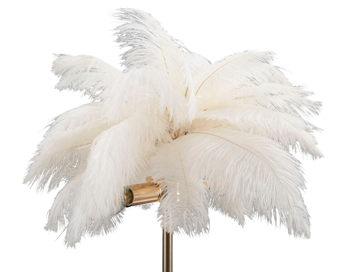 Lampada da tavolo Palm bianca, Ø40x55 cm – dettaglio 1