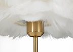 Lampada da tavolo Ball Feather, Ø30x50 cm – dettaglio 2