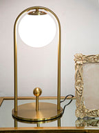 Lampada da tavolo Glamy Arc, Ø21x47 cm – dettaglio 4