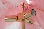 Lampada da terra Palm Rosa, Ø55x160 cm