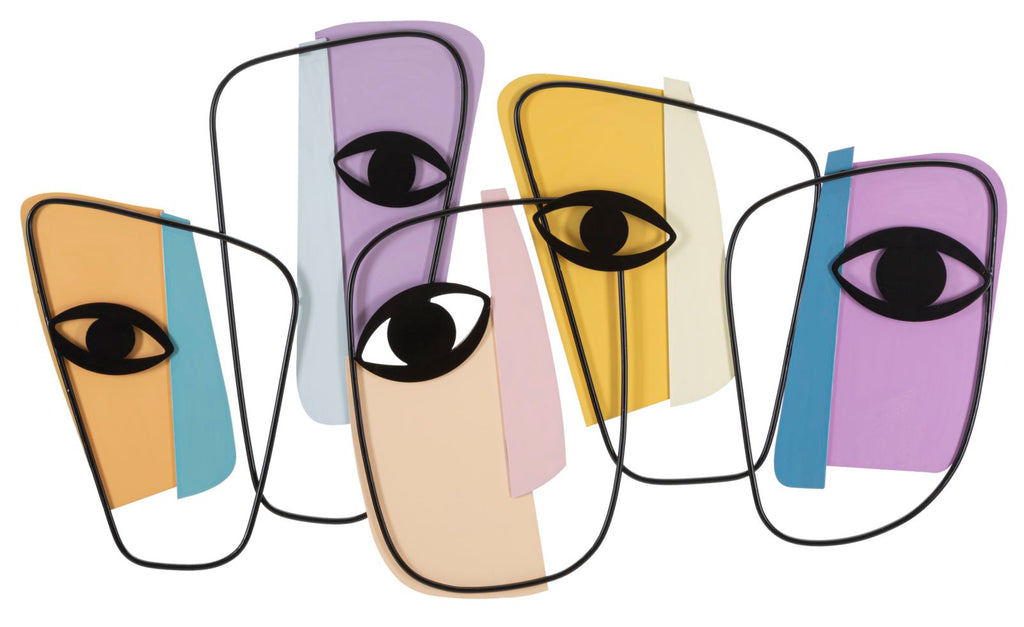 Pannello da muro Eyes, 120x2x72 cm