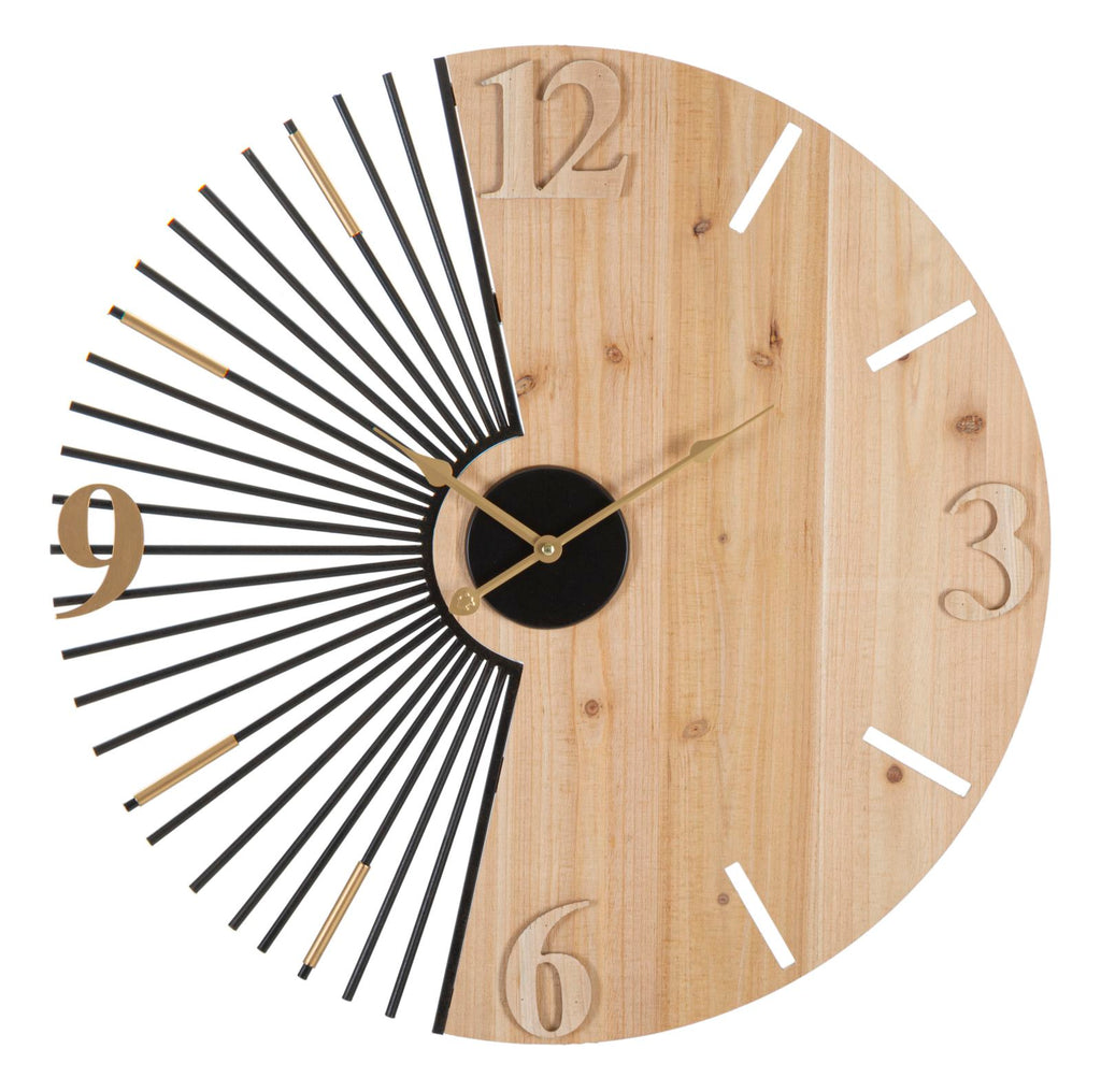 Orologio da muro Wordy, Ø60x3,5 cm