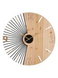 Orologio da parete in metallo multicolore, Ø60x3,5 cm – Wordy