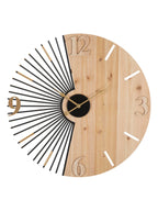 Orologio da parete in metallo multicolore, Ø60x3,5 cm – Wordy