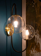 Lampada da muro Iron Black, 36x24x45 cm – dettaglio 4