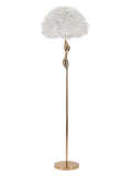 Lampada da terra in metallo bianco, Ø50x165 cm – Slim