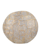Vaso decorativo in resina oro, 48x13x44,5 cm – Eclips