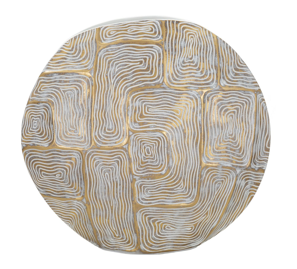 Vaso resina Eclips, 36x11x34,5 cm