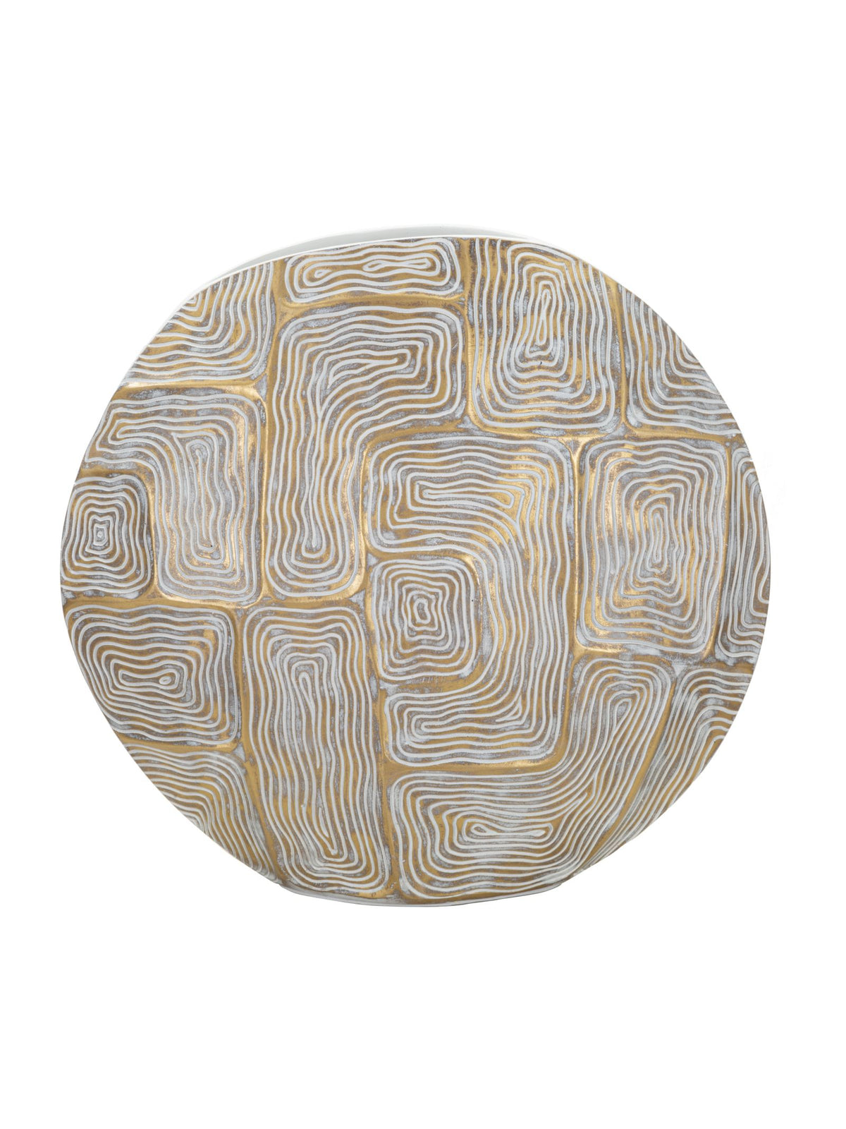 Vaso decorativo in resina, 36x11x34,5 cm – Eclips