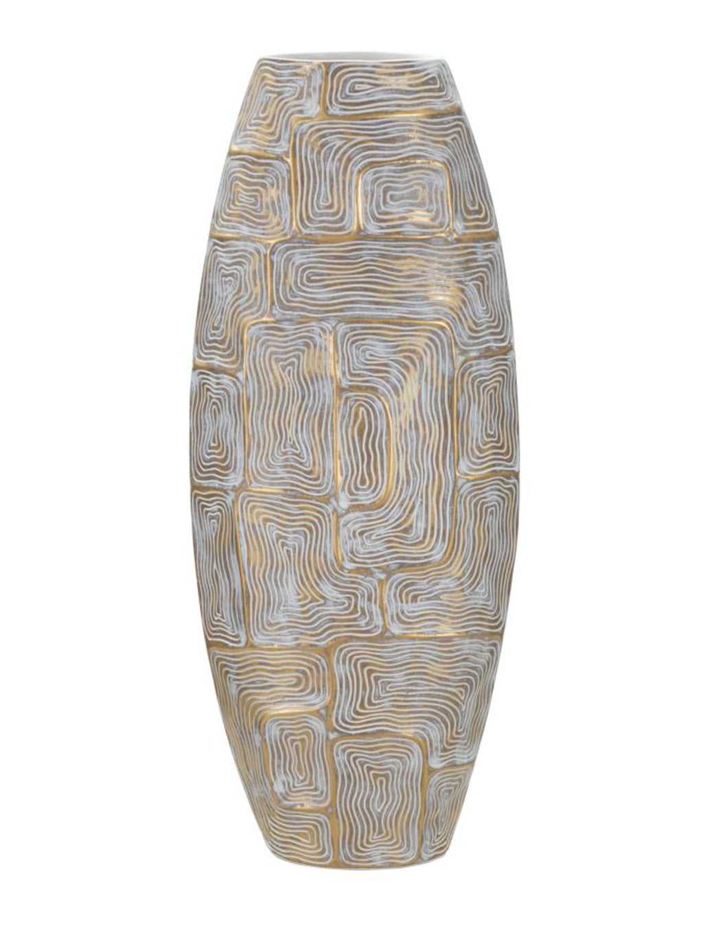 Vaso da terra in resina, 24x11,5x59,5 cm – Eclips Tower