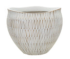 Cachepot resina Stiky, Ø30,5x24,5 cm