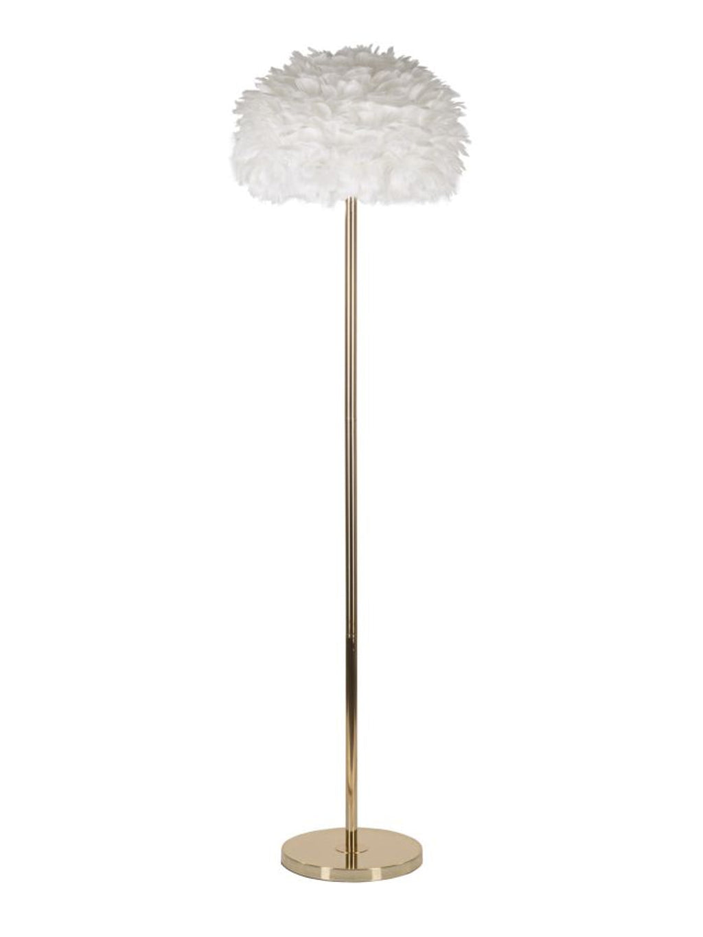 Lampada da terra in metallo bianco, Ø43x170 cm – Feathers Slim