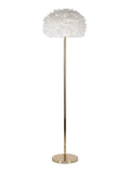 Lampada da terra in metallo bianco, Ø43x170 cm – Feathers Slim