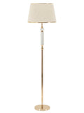Lampada da terra in metallo oro, Ø45x165 cm – Praga