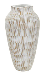 Vaso resina Stiky, Ø22x44 cm