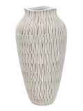 Vaso decorativo in resina oro, Ø22x44 cm – Stiky