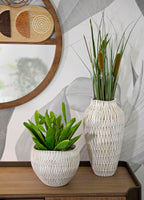 Vaso resina Stiky, Ø22x44 cm – dettaglio 4