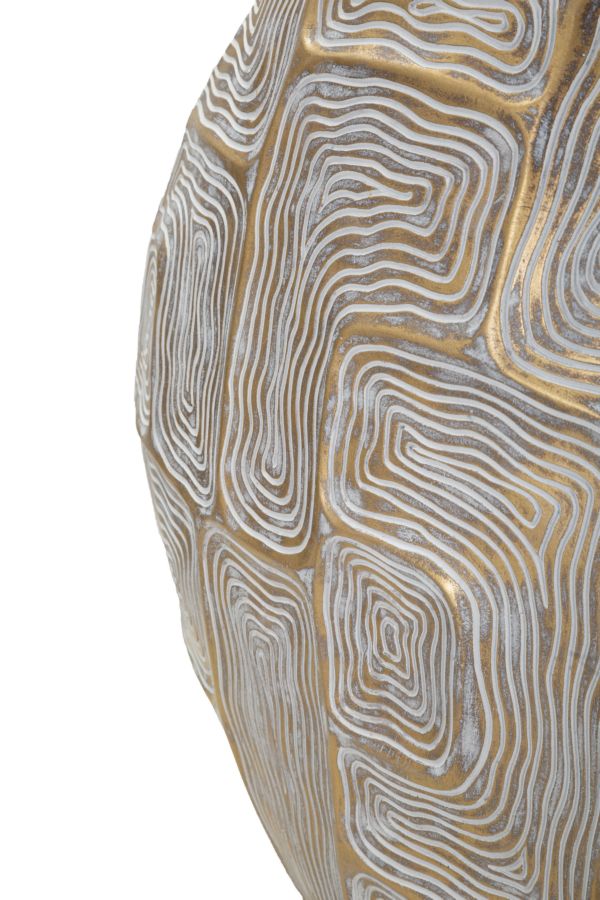 Vaso resina Eclips, 36x11x34,5 cm