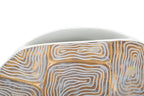 Vaso resina Eclips, 36x11x34,5 cm