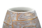 Vaso resina Eclips Tower, 24x11,5x59,5 cm