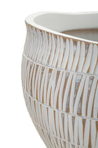 Cachepot resina Stiky, Ø30,5x24,5 cm – dettaglio 1