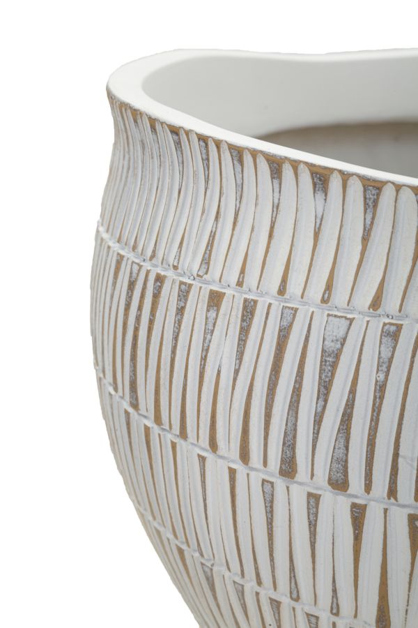 Cachepot resina Stiky, Ø30,5x24,5 cm – dettaglio 1