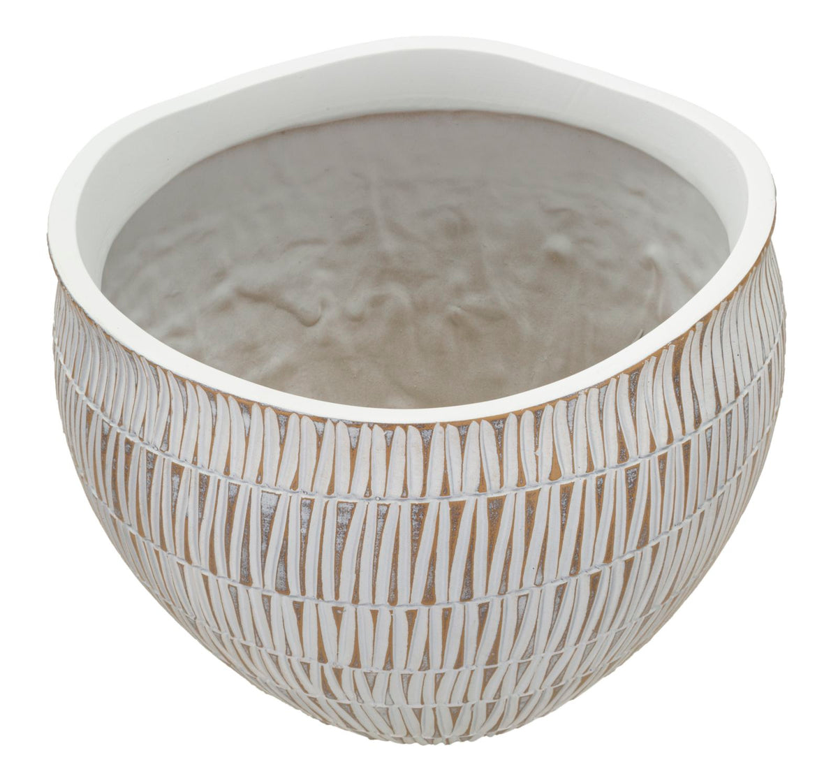 Cachepot resina Stiky, Ø30,5x24,5 cm – dettaglio 2