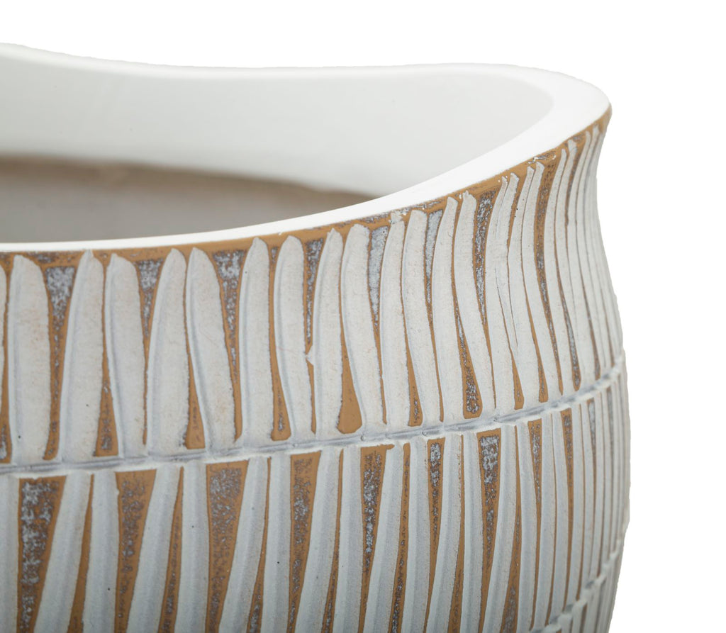 Cachepot resina Stiky, Ø30,5x24,5 cm – dettaglio 3