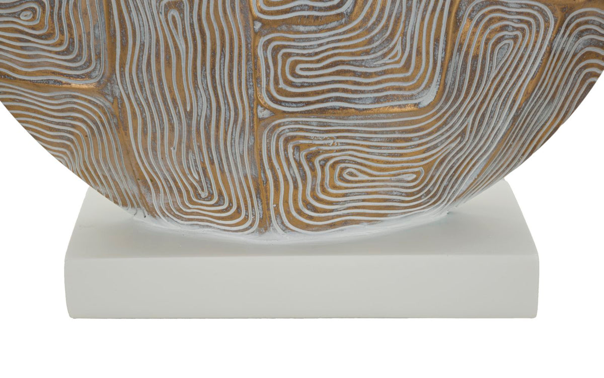 Lampada da tavolo resina Eclips, Ø38x64 cm – dettaglio 4