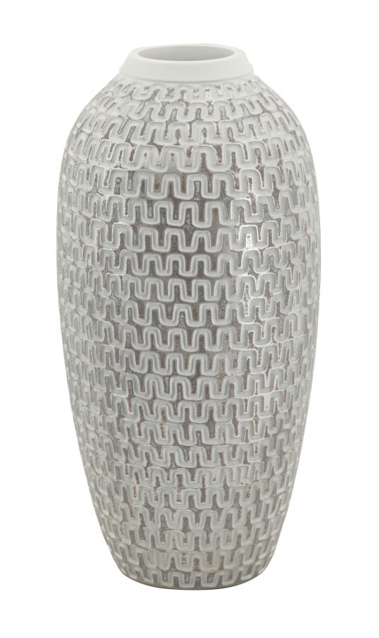 Vaso resina Wave, Ø21x43 cm