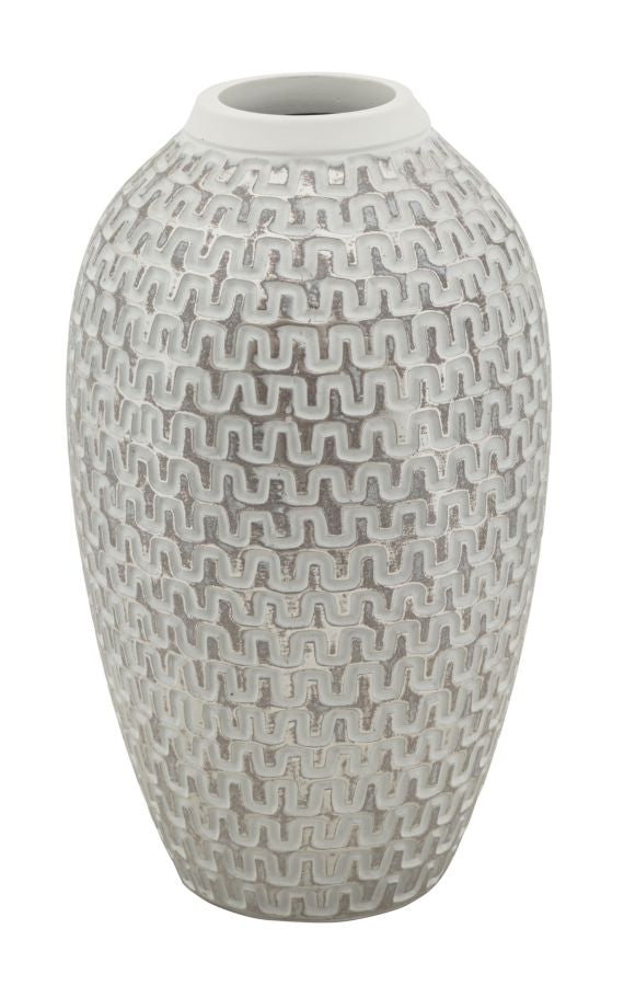 Vaso resina Wave, Ø19,5x34 cm