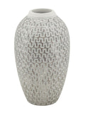 Vaso decorativo in resina, Ø19,5x34 cm – Wave