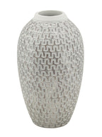 Vaso decorativo in resina, Ø19,5x34 cm – Wave