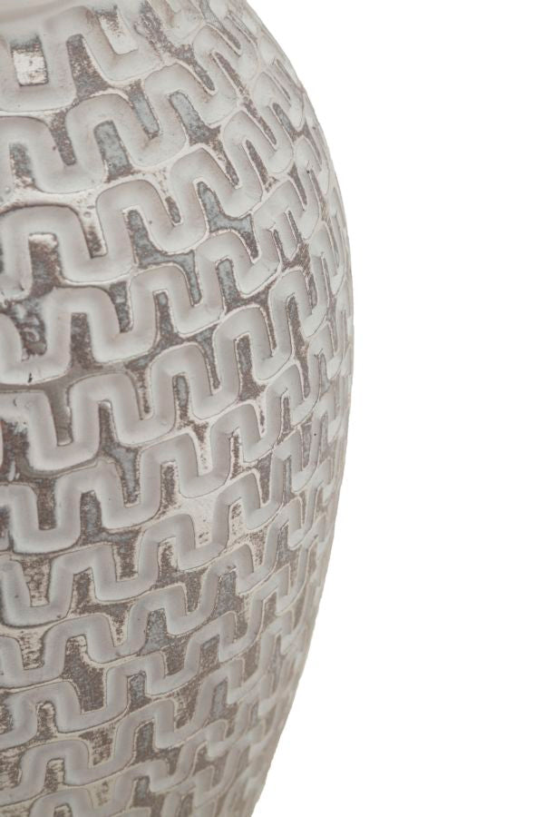 Vaso resina Wave, Ø19,5x34 cm