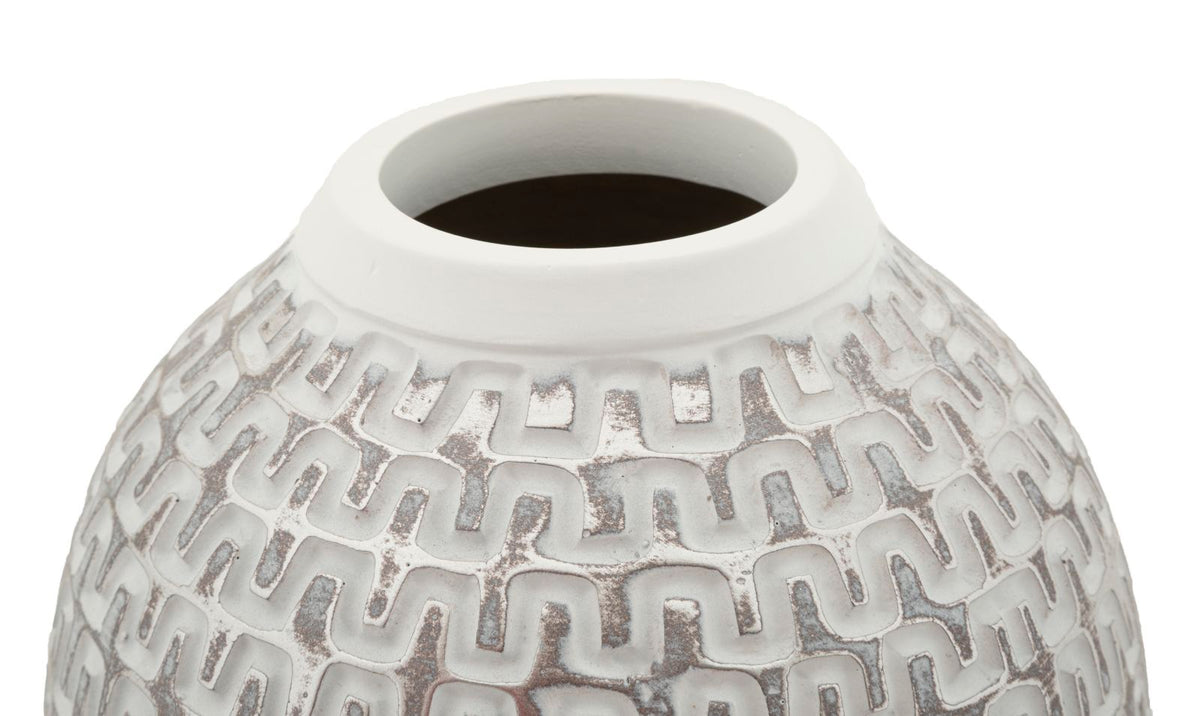 Vaso resina Wave, Ø19,5x34 cm