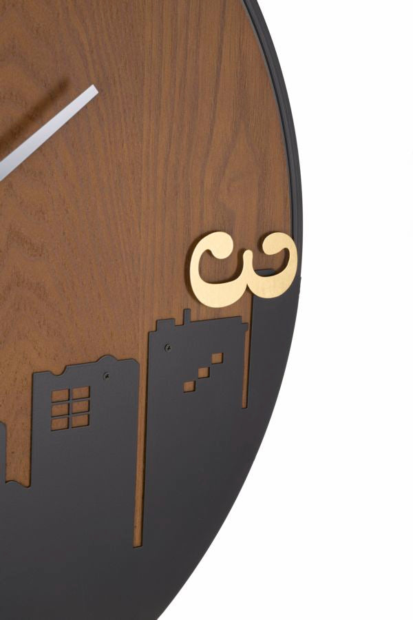 Orologio da muro City, Ø60x2 cm – dettaglio 1