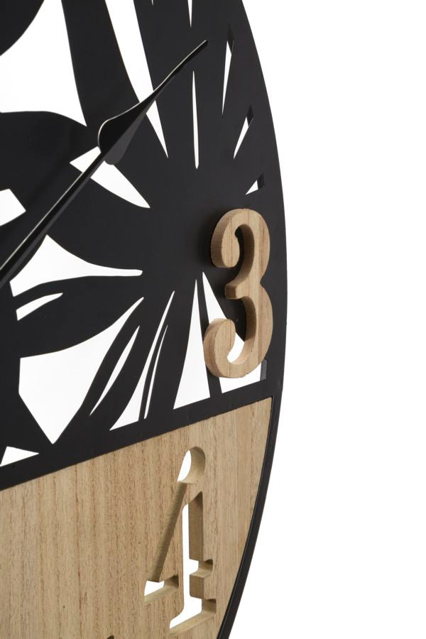 Orologio da muro Palm, Ø60x2,5 cm – dettaglio 1