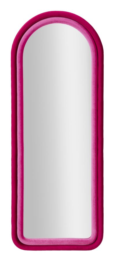 Specchio da muro Cloe Velluto Fuxia - foto 1