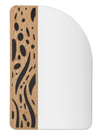 Specchio da parete in legno multicolore, 60x1x90 cm – Terry