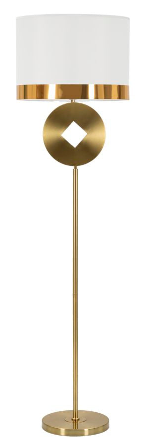 Lampada da terra Coin, Ø40x151 cm