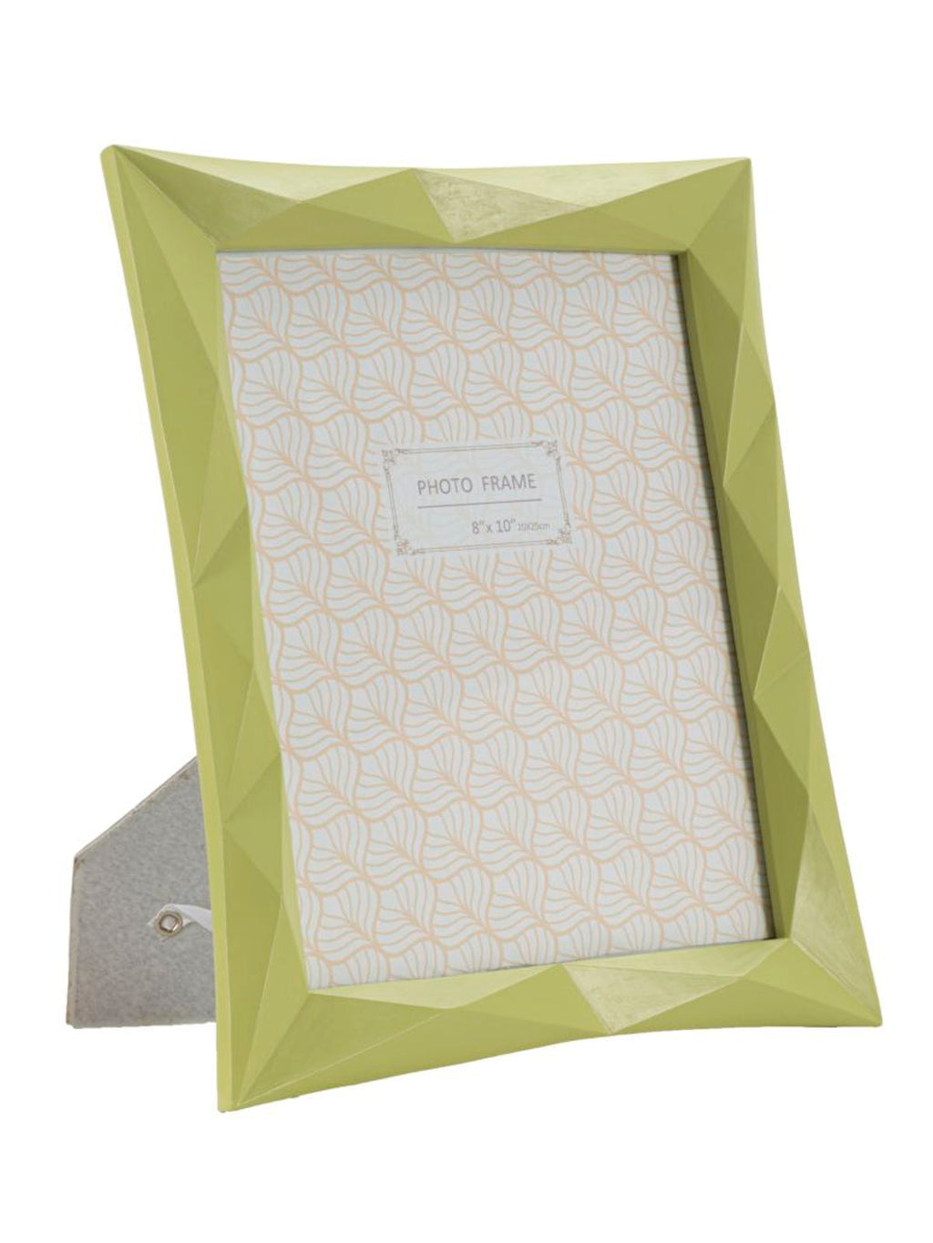 Cornice portafoto in resina verde, 26,8x2,5x31,5 cm – Greeny
