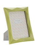 Cornice portafoto in resina verde, 21,5x2,5x25,8 cm – Greeny