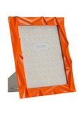 Cornice portafoto in resina arancione, 25,8x2x31 cm – Orangy