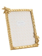 Cornice portafoto in resina oro, 30x2,8x26 cm – Flamingo