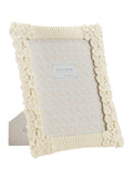 Cornice portafoto in resina crema, 27,8x2x33 cm – Cempalk