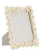 Cornice portafoto in resina crema, 20,8x2x25,9 cm – Lotus