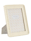 Cornice portafoto in resina crema, 20,5x2x25,5 cm – Bamboo Style