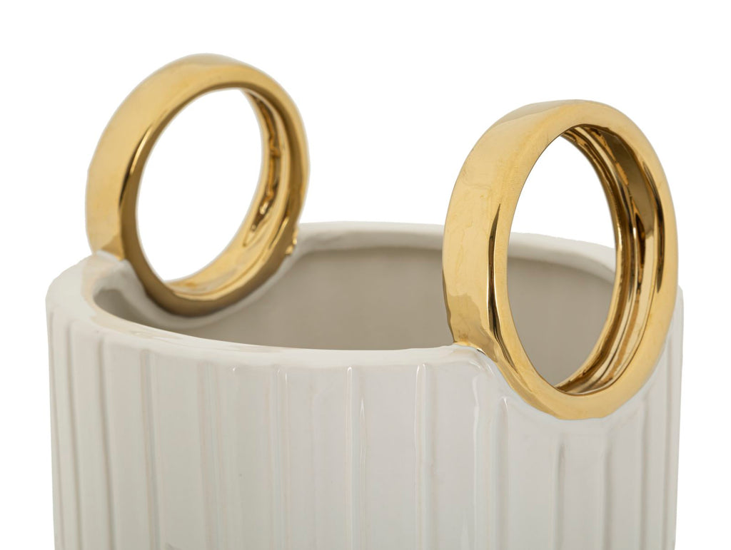 Vaso ceramica Shopping, Ø18x45 cm – dettaglio 2