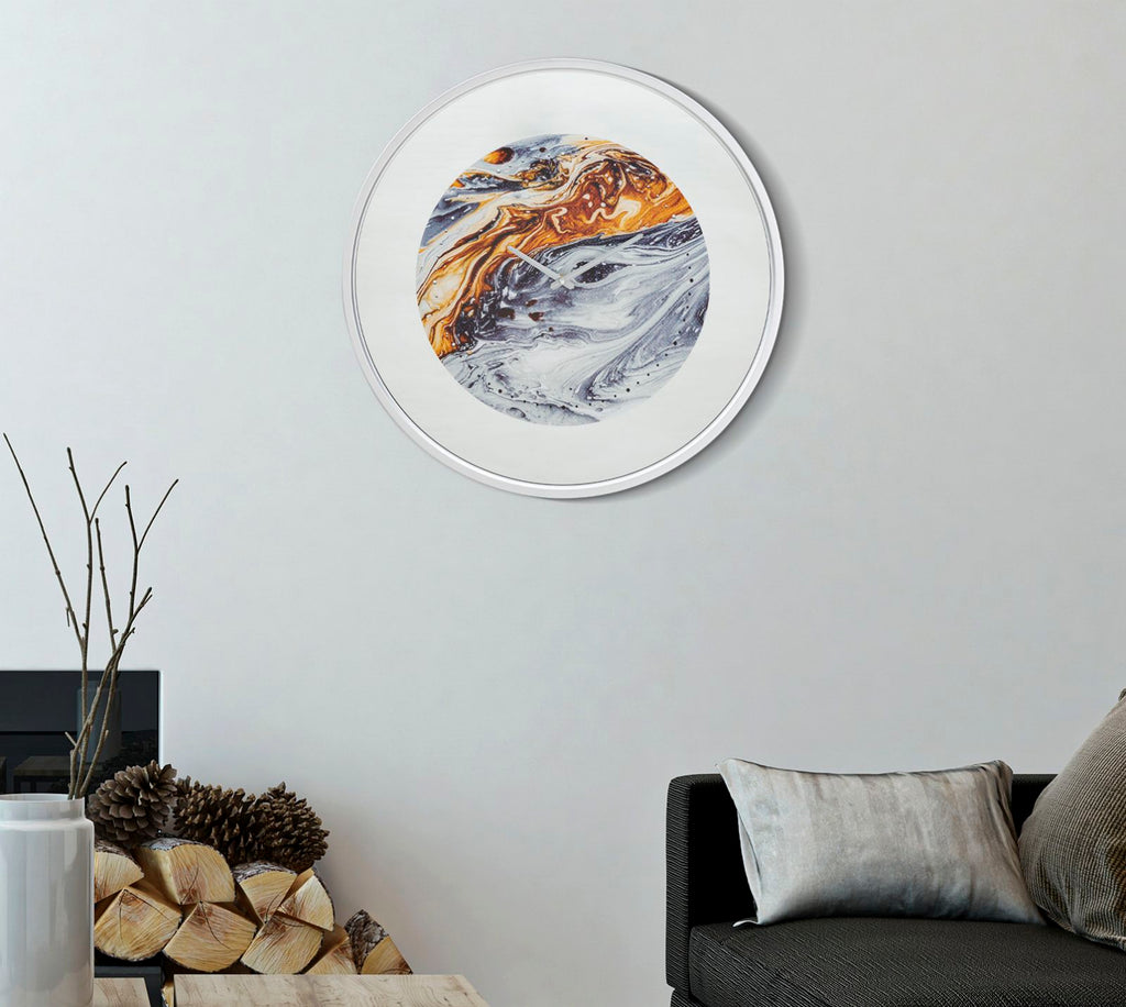 Orologio da muro Mirror Grey, Ø60x5 cm – dettaglio 4